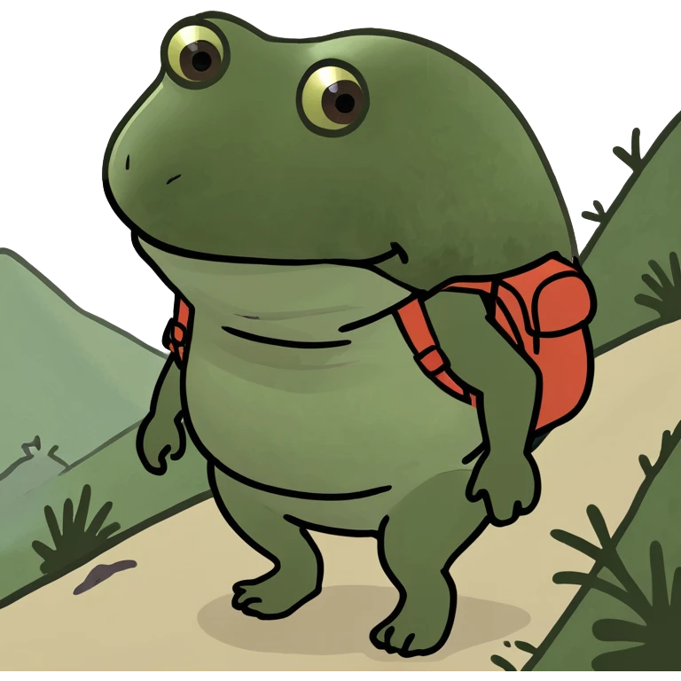 bufo hiking emoji