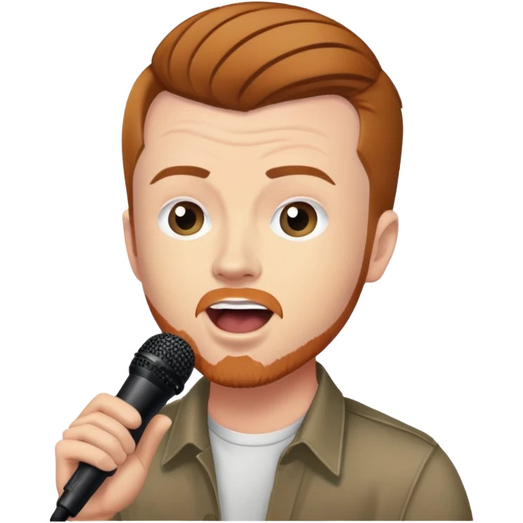 Matty Mullins sings  emoji