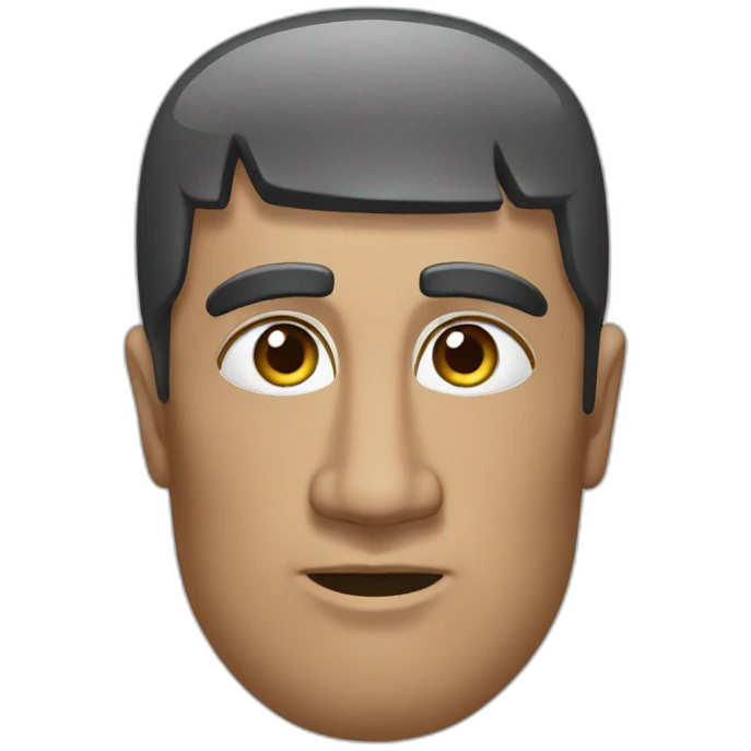 saluting-Easter-island-head emoji