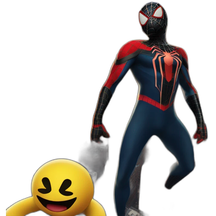 Miles morales dans spider-man 2 emoji