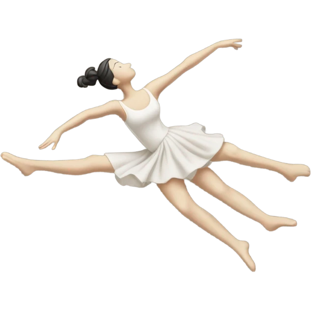 Falling gracefully  emoji