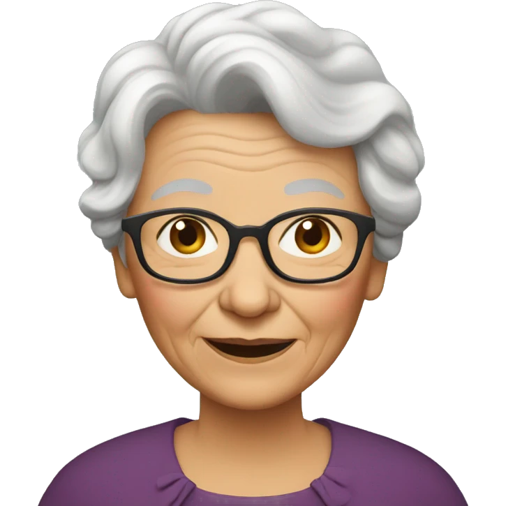 uk grandma emoji