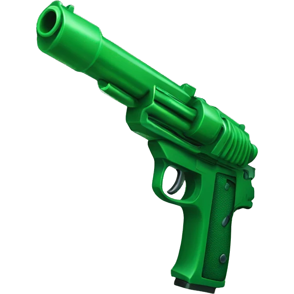 green gun emoji