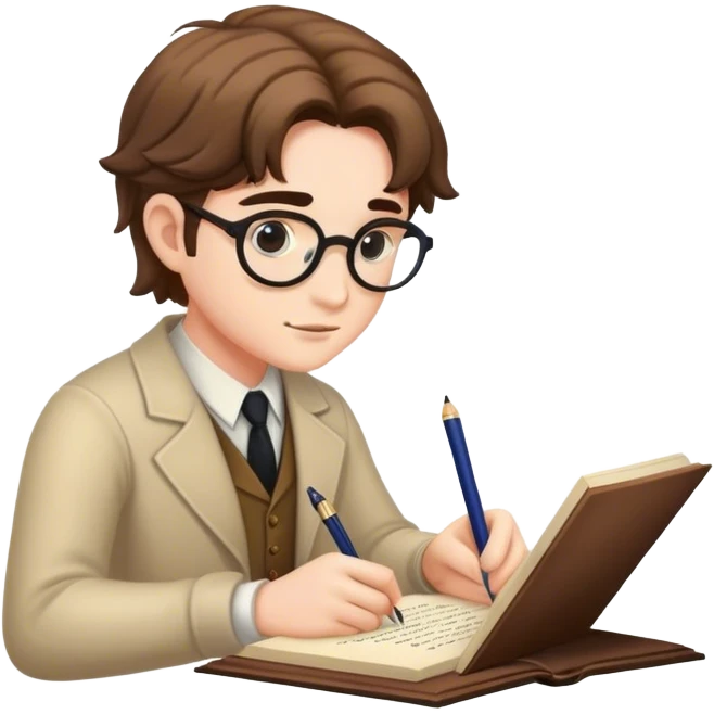 Fantasy novel writer emoji
