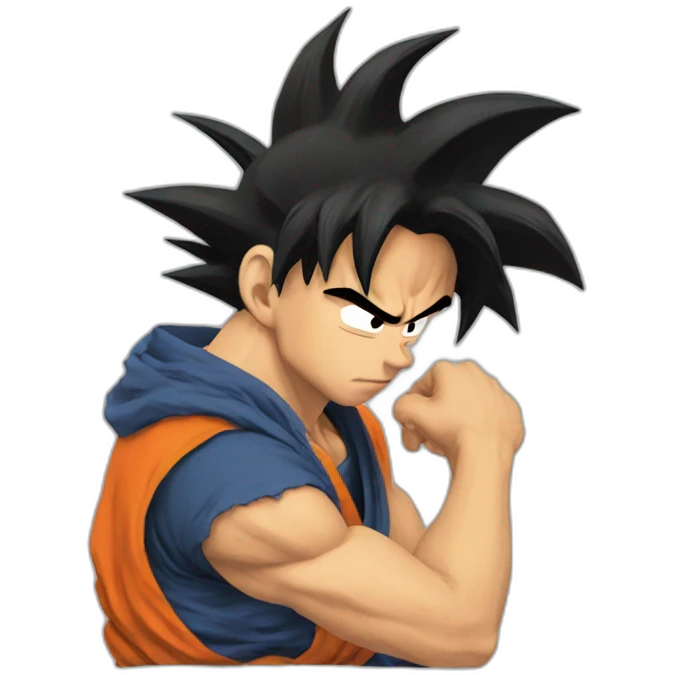 goku sad emoji