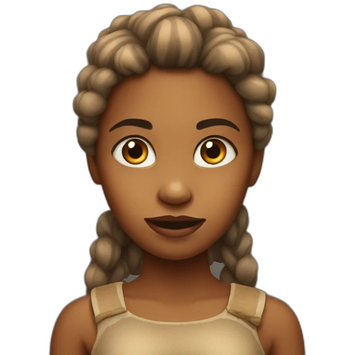 prehistoric girl emoji