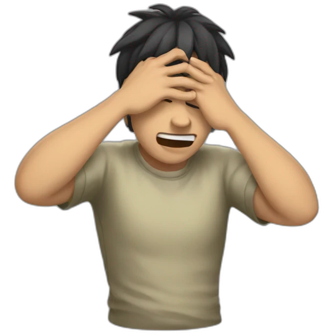 counterstrike character doing a face palm emoji