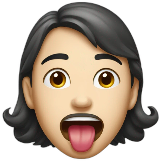 Zemour bouche grande ouverte emoji