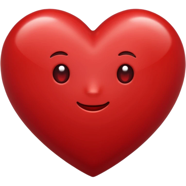 dark red heart emoji emoji