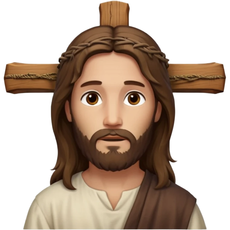 Jesus avec la croix emoji