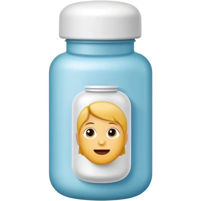 Trazodone pill bottle emoji