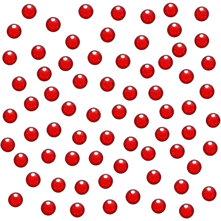 red glitter chat emoji