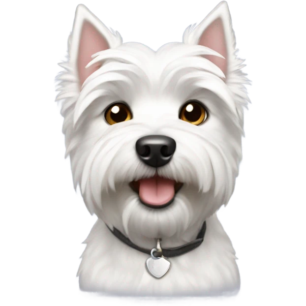 Westie doggie emoji