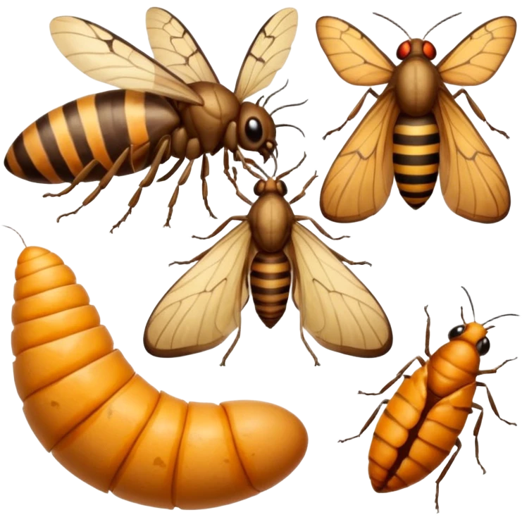 moth, life cycle emoji