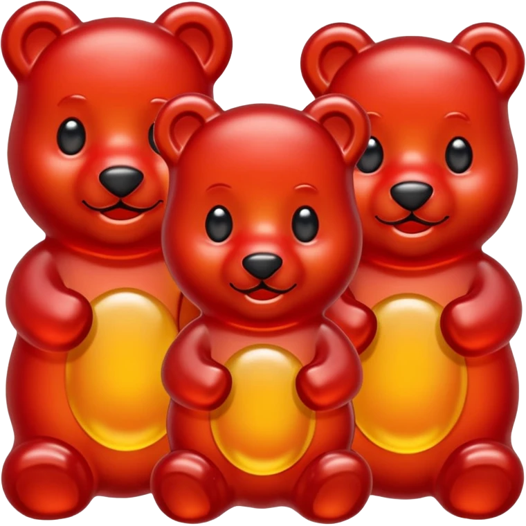 red Gummy Bears emoji