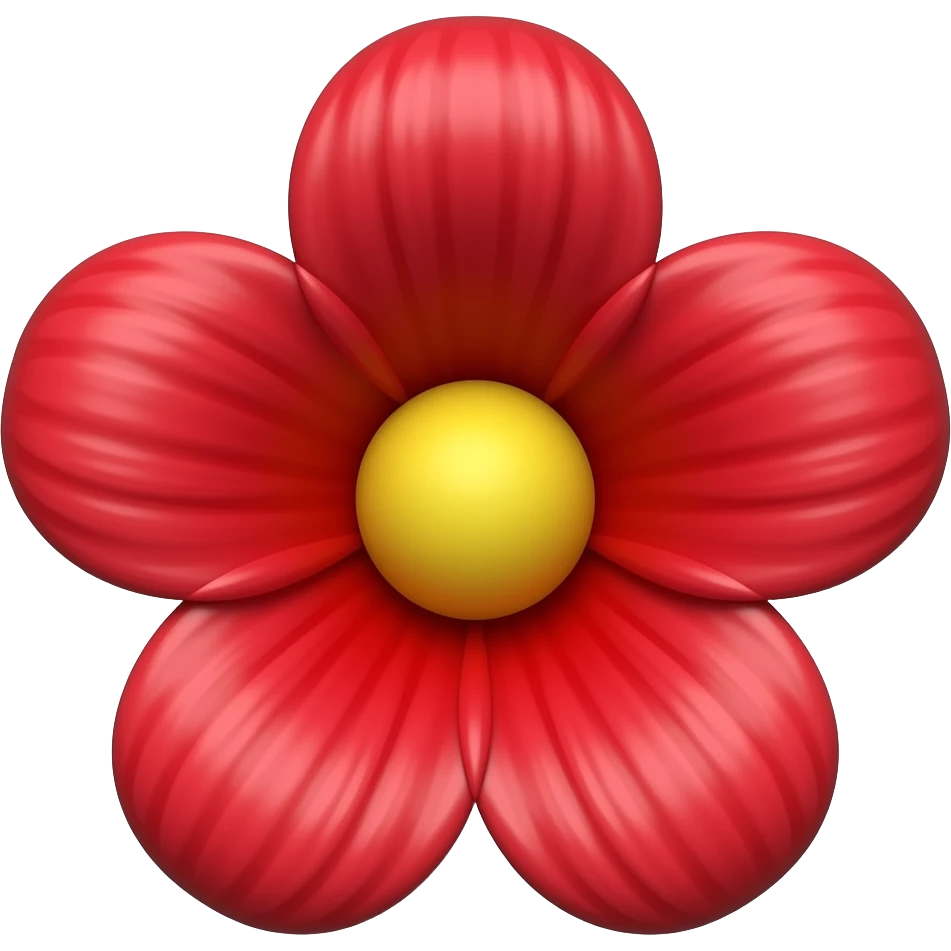 flower red emoji