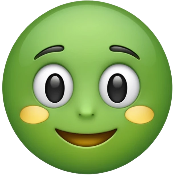 ❌ change the emoji color from red to green color emoji