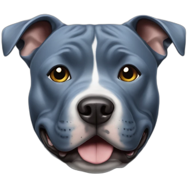 blue staffordshire bull terrier emoji