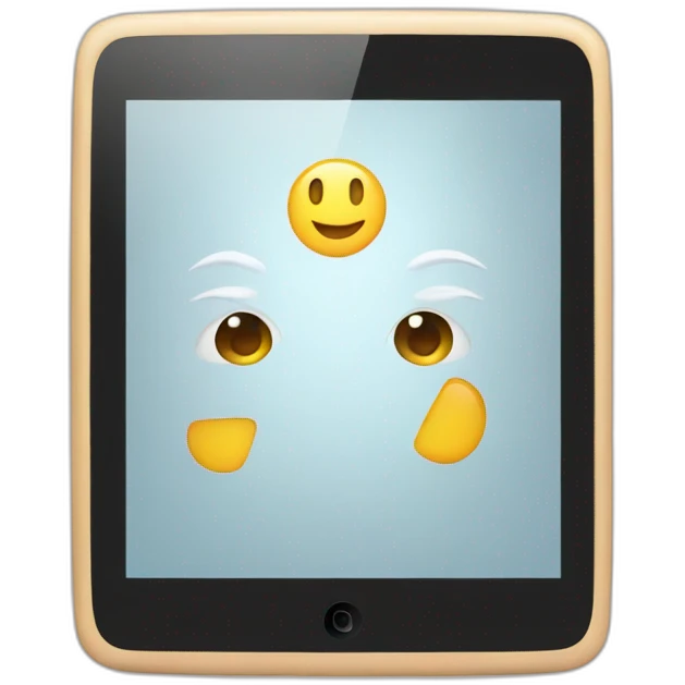iPad tablet emoji