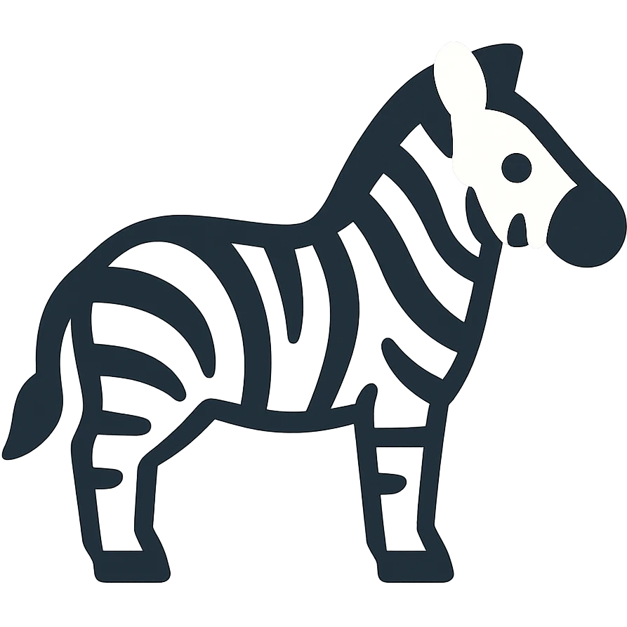 Zebra emoji