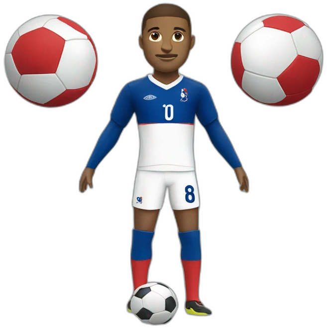 Maillot de l’équipe de France de football emoji