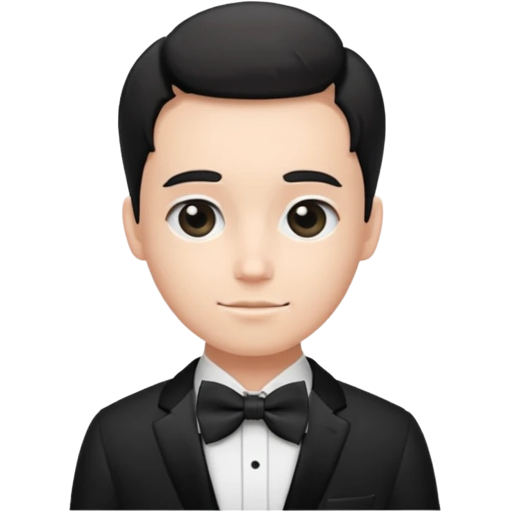  پاپیون سیاه کیوت emoji