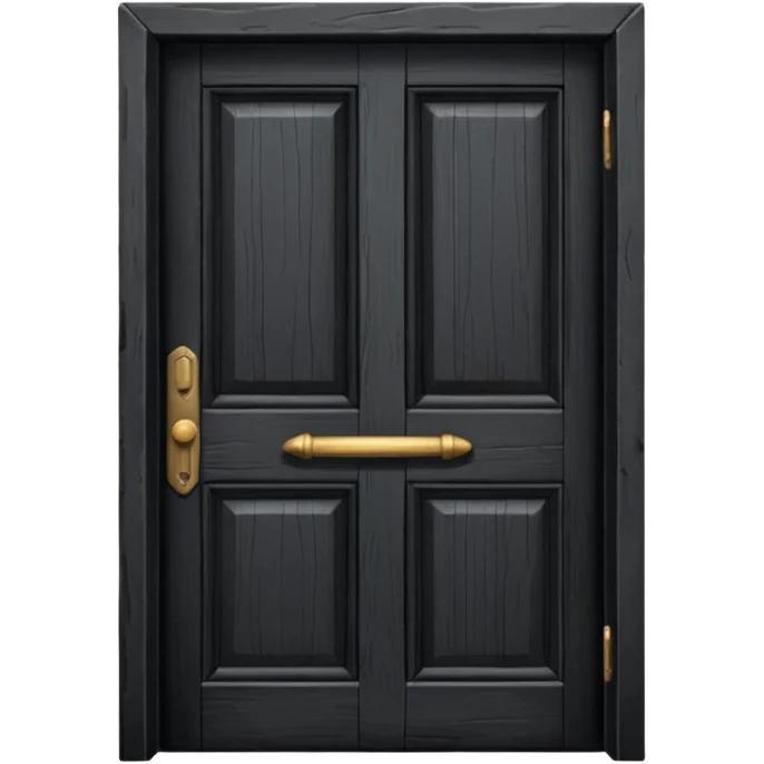 black Door  emoji