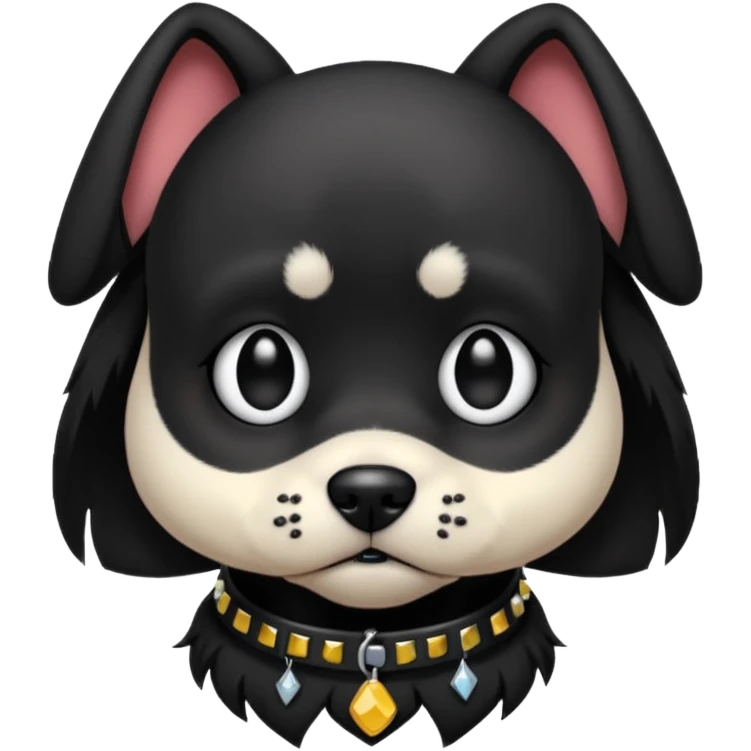 emo dog emoji
