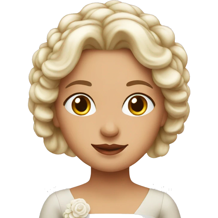 Dutch bride emoji