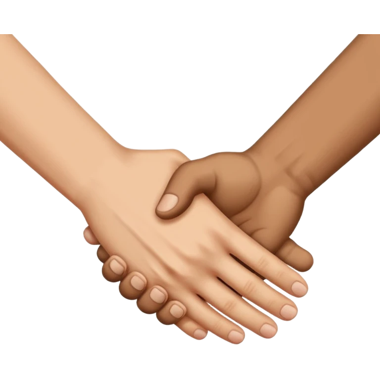 make me a retro style sticker handshake realistic  emoji