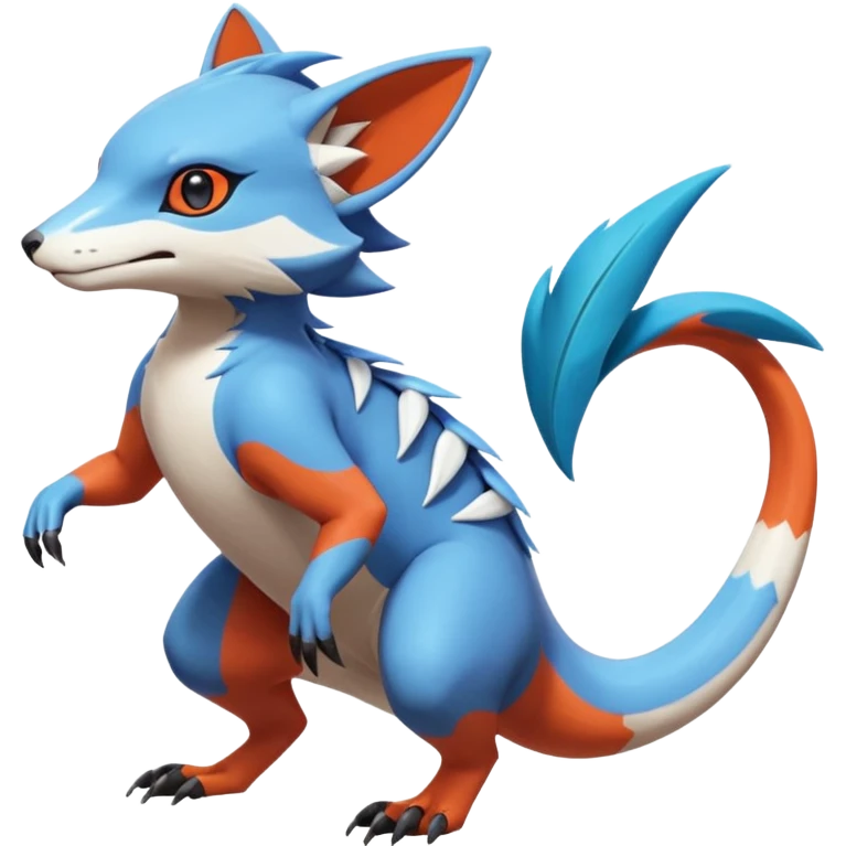  exotic tropical cyber-Sleuth-Aloy-Loyd-Garmaddon-Litten-Linoone-Noibat-Fakémon-Pokémon-Vernid-creature emoji