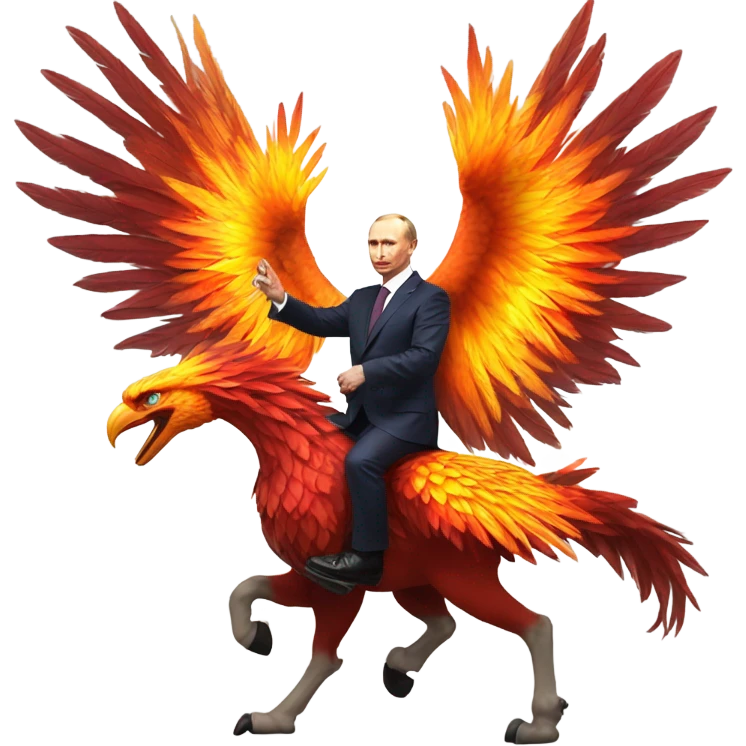 putin on phoenix emoji