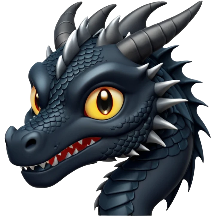 dnd 5e young black dragon boss monster emoji