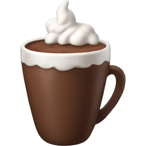 Hot chocolate  emoji