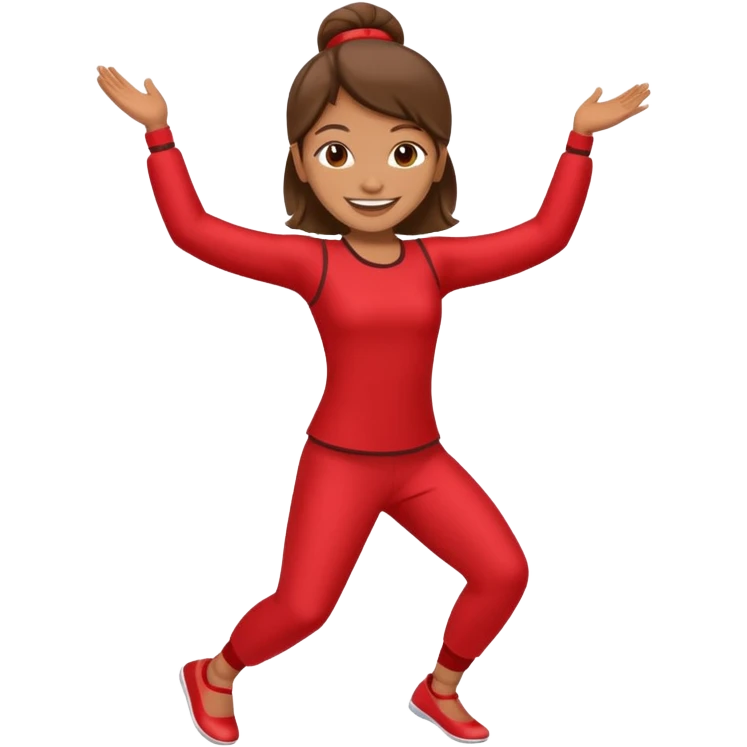 Dancing cartoon  emoji