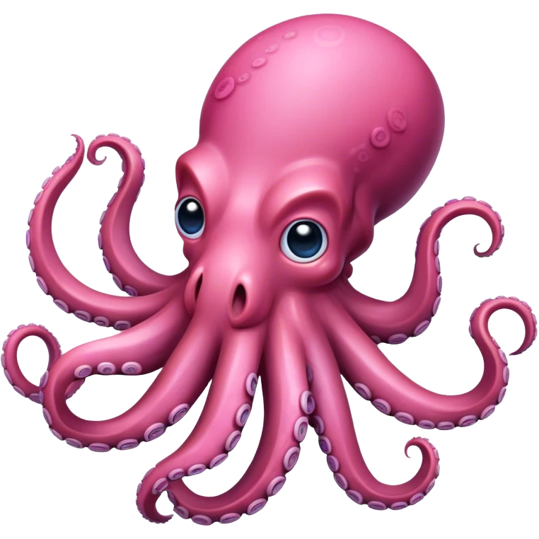 Pink octopus  emoji