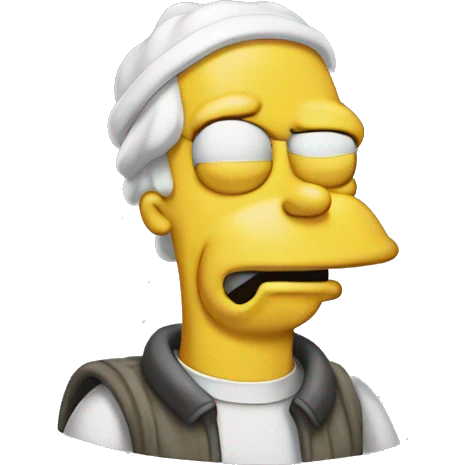 Homer simpsone emoji