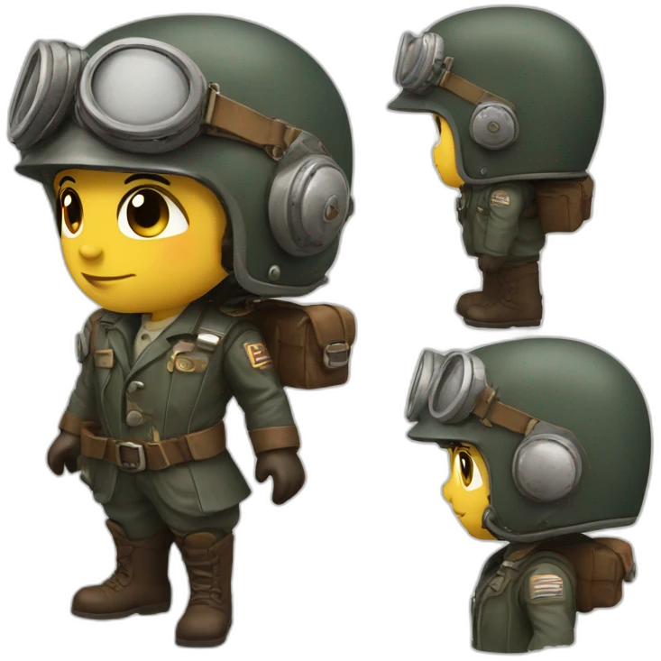 dieselpunk pilot emoji