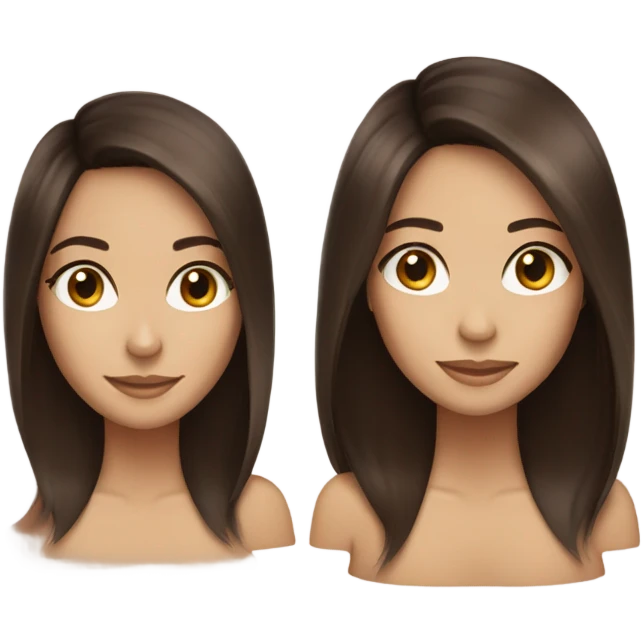 Brunette emoji