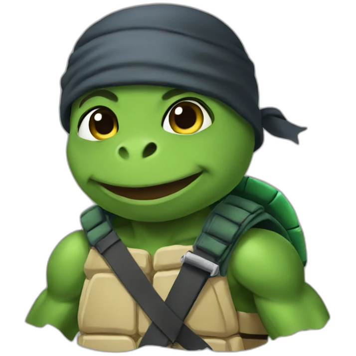 teenage turtle ninja rafael emoji