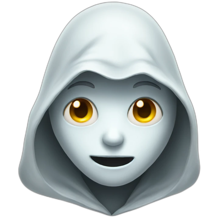 Ghost boy with Hood emoji