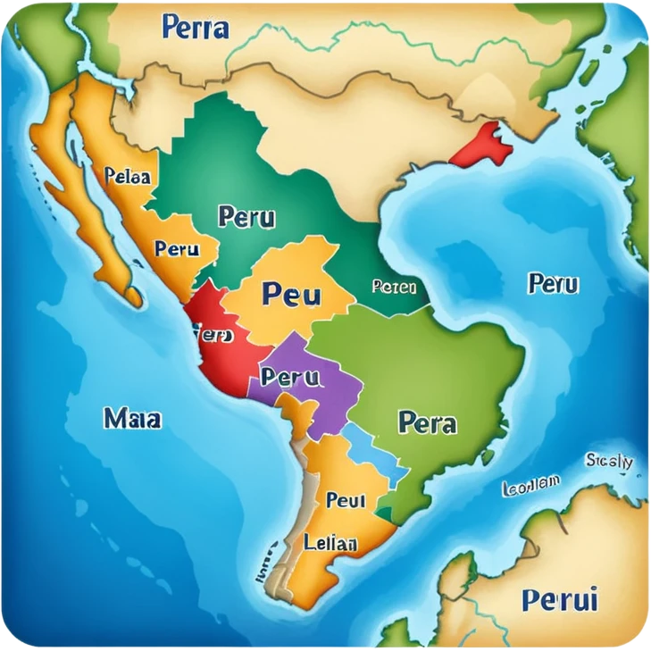 I want that you generate a correct Peru map emoji