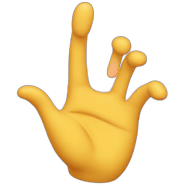 Cœur avec les main emoji