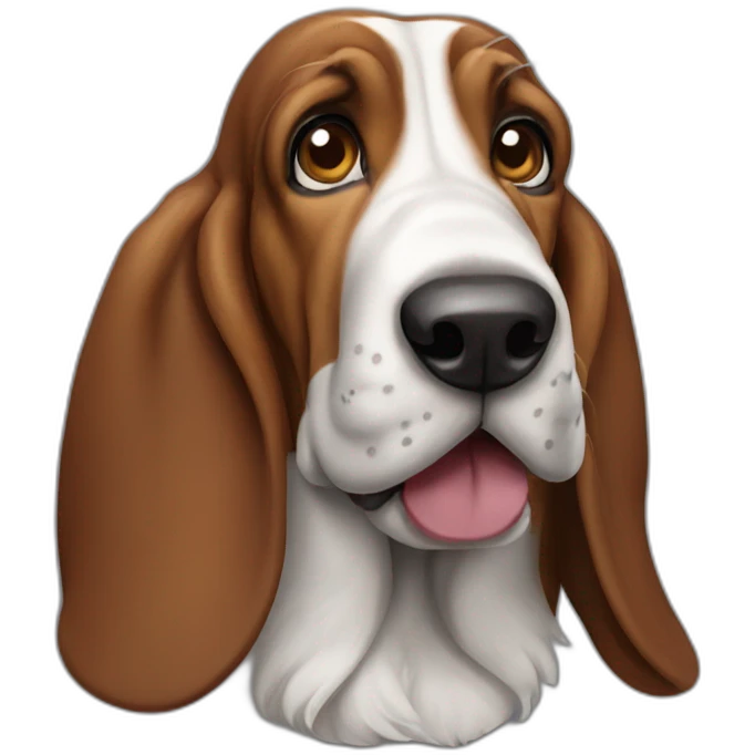 Basset hound emoji