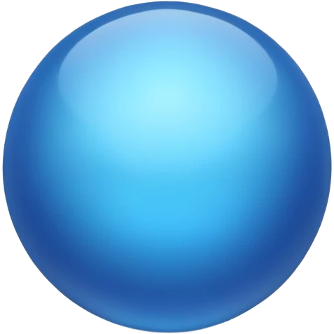 Blue emoji