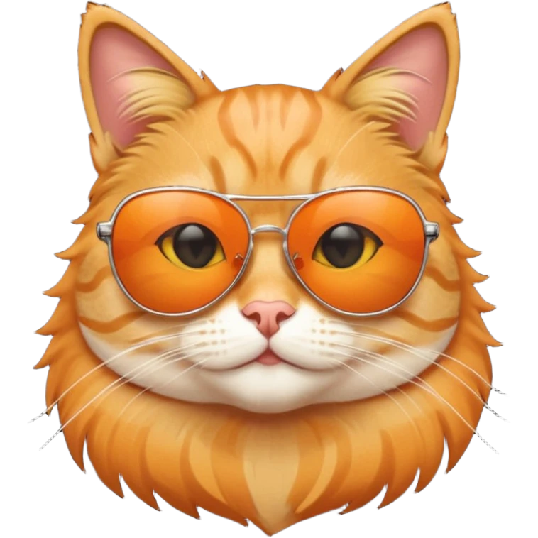 Cat with sunglasses  emoji