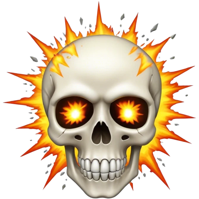Skul explode  emoji