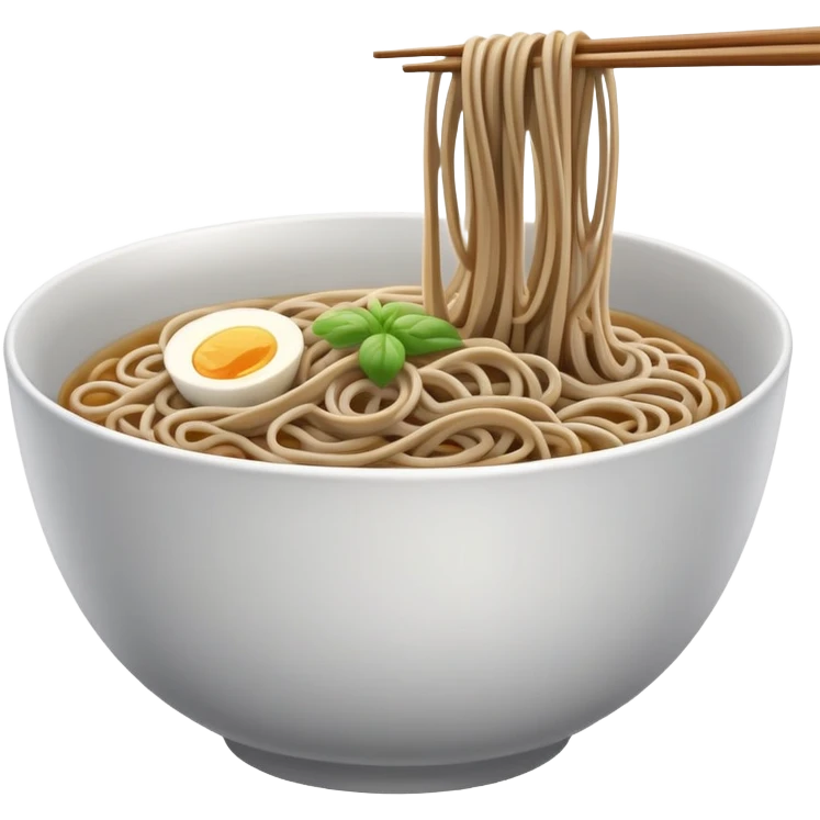 soba noodles emoji