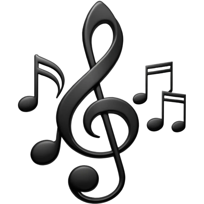 music notes emoji