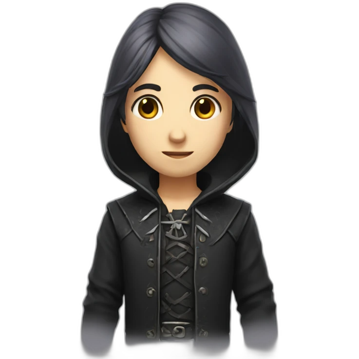 character from gothic game emoji